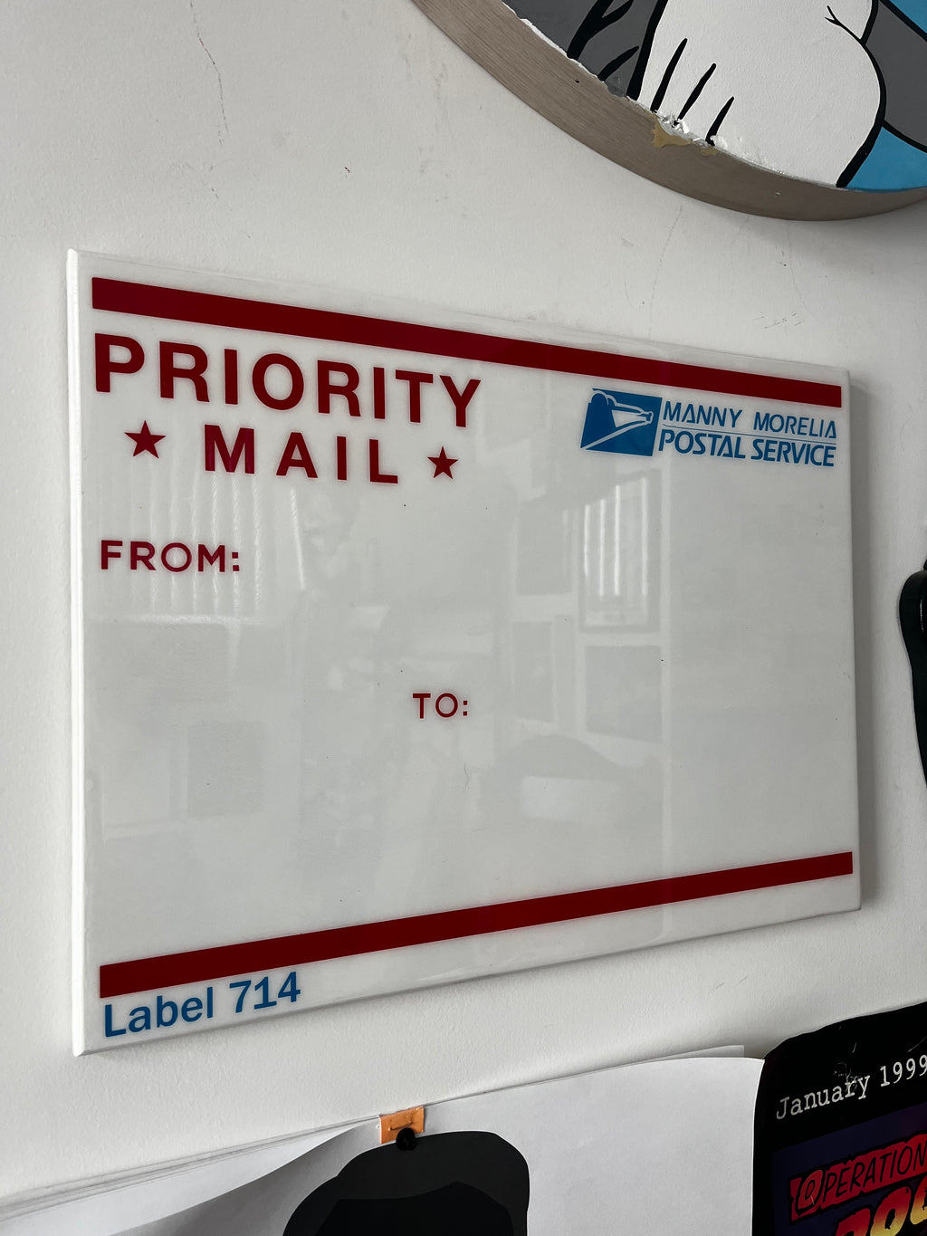 Priority Mail Whiteboard